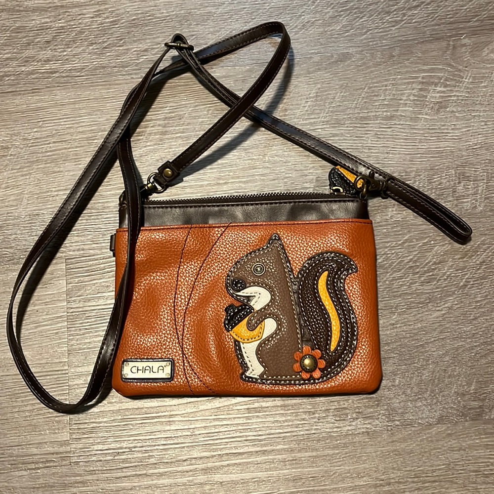 Chala leather purse